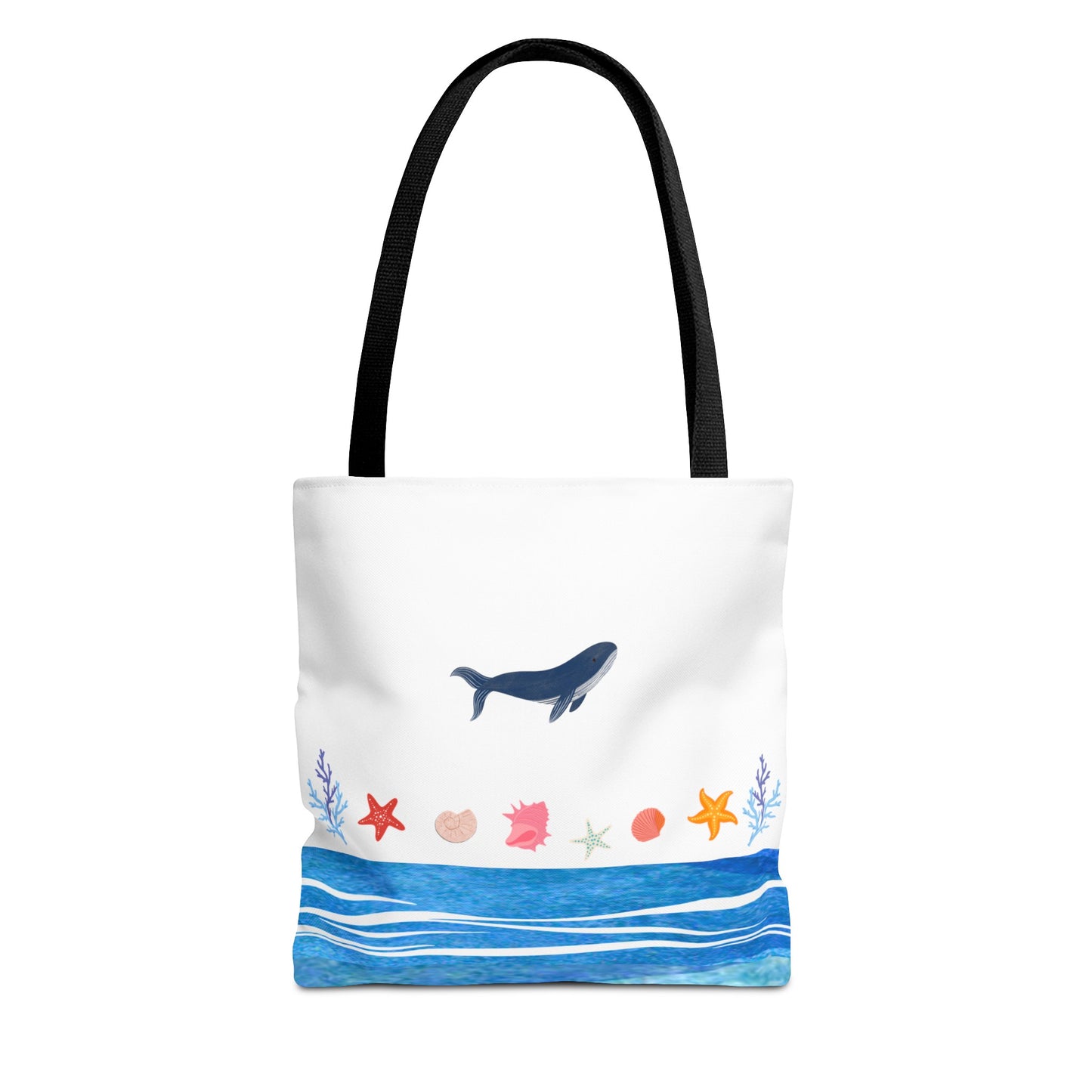 Ocean Friends Beach Tote (Double-sided print)