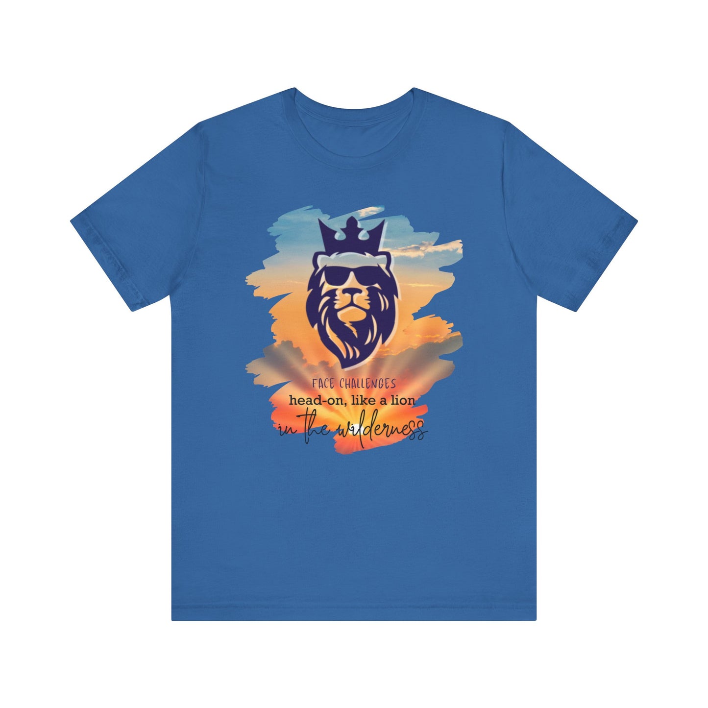 Face Challenges Lion King T-Shirt (DaddyMammy&Me Matching Tee)
