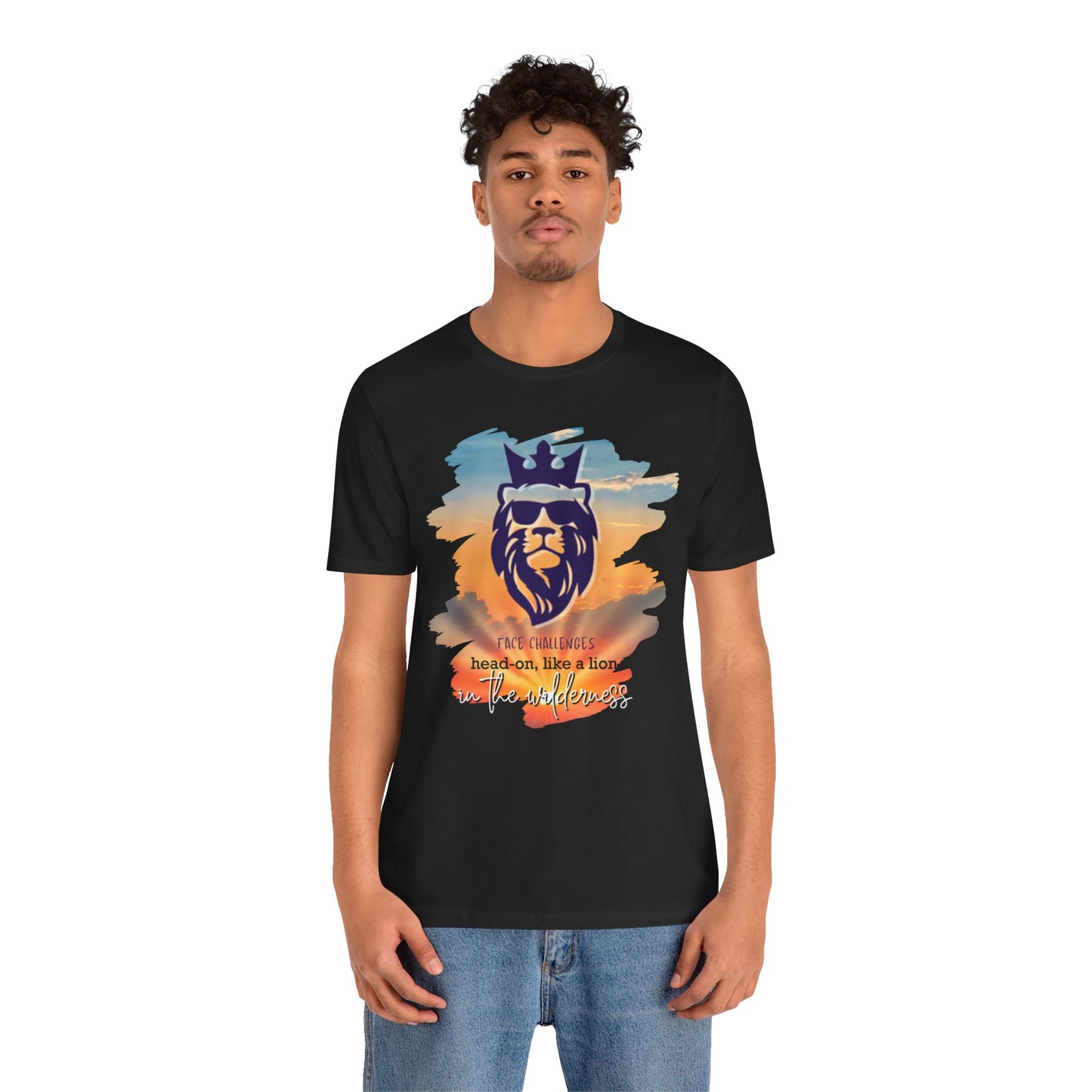 Face Challenges Lion King T-Shirt (DaddyMammy&Me Matching Tee)