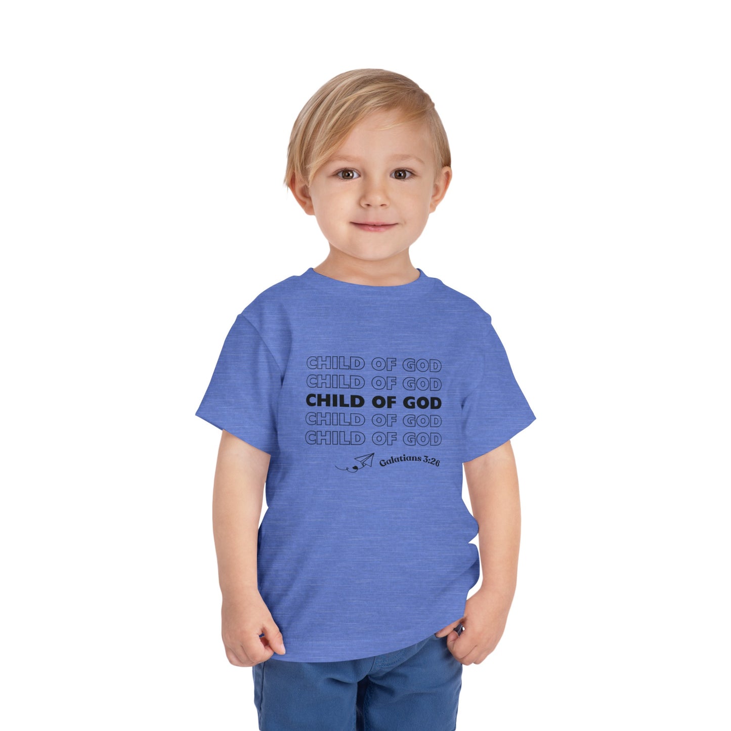 Child of God Toddler's T-Shirt (Little Christian Tee)