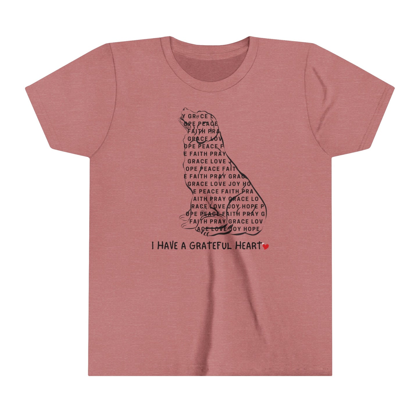 I have a Grateful Heart Kids T-Shirt (DaddyMammy T-Shirt version is included in the selection)