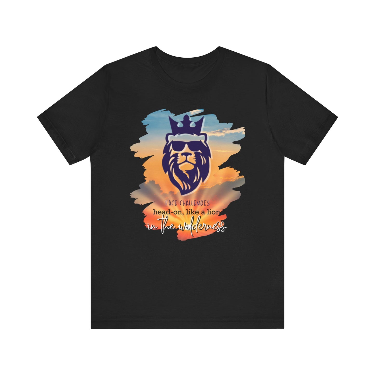 Face Challenges Lion King T-Shirt (DaddyMammy&Me Matching Tee)