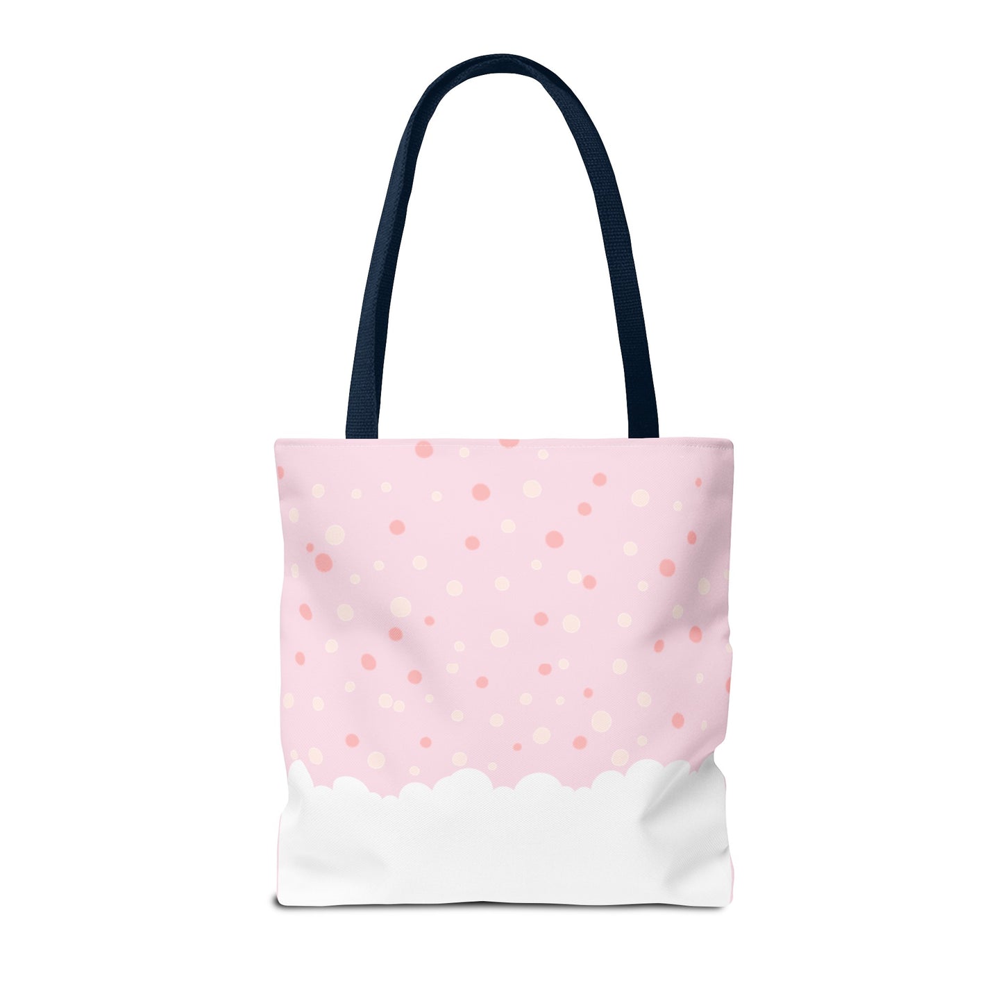 Pink Rainbow Beach Tote (Double-sided print)