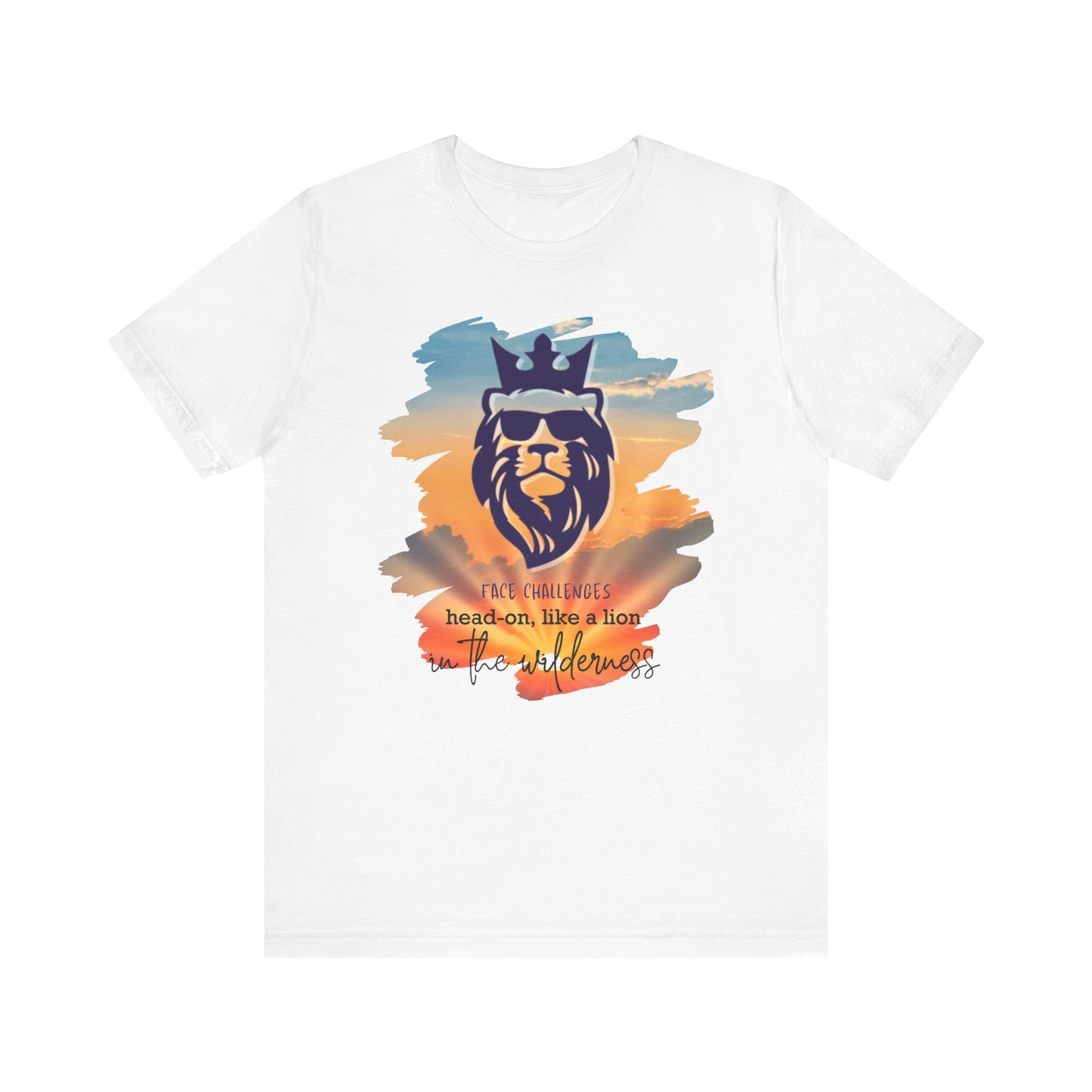 Face Challenges Lion King T-Shirt (DaddyMammy&Me Matching Tee)