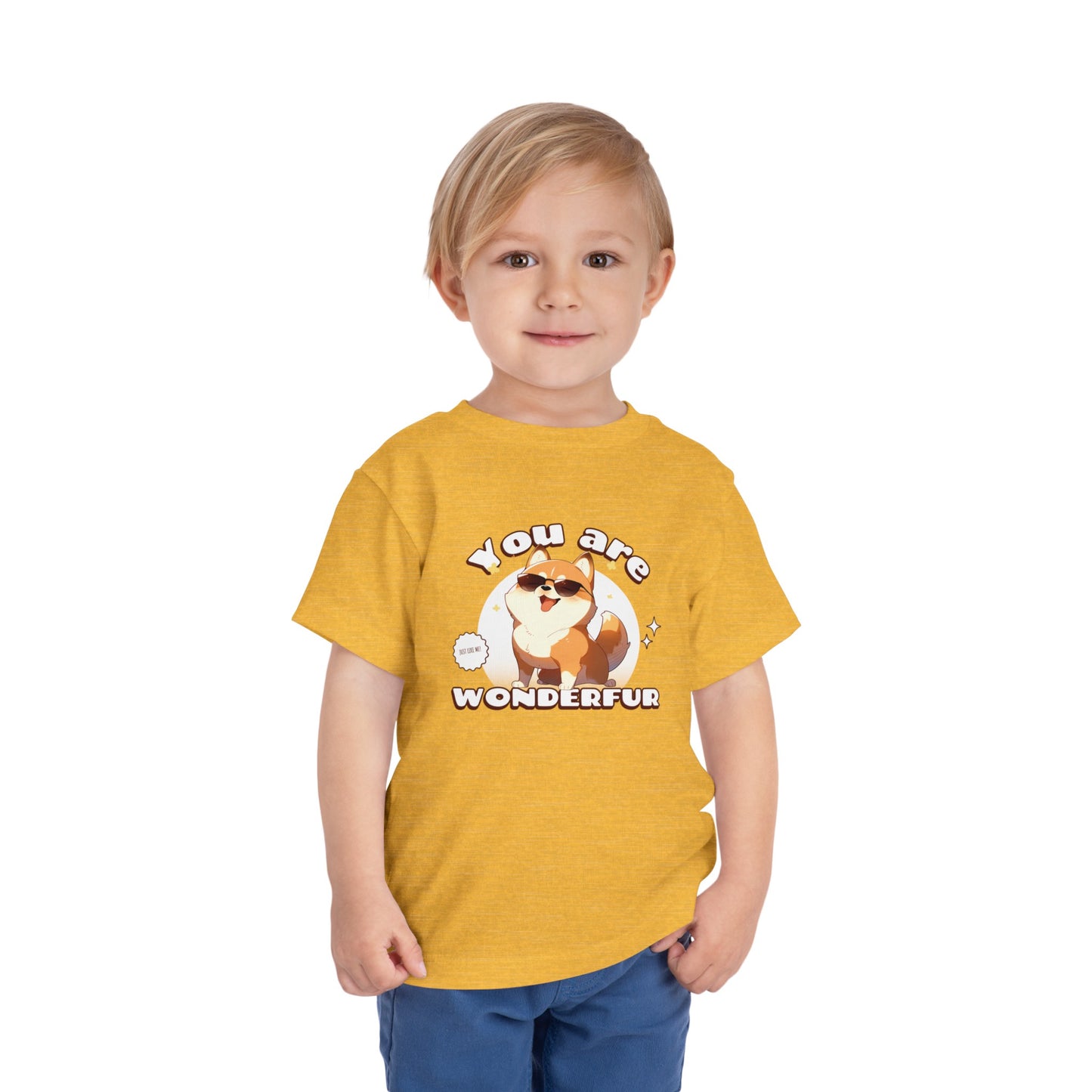You are Wonderfur Toddler's T-Shirt (Dog-Lover Tee)