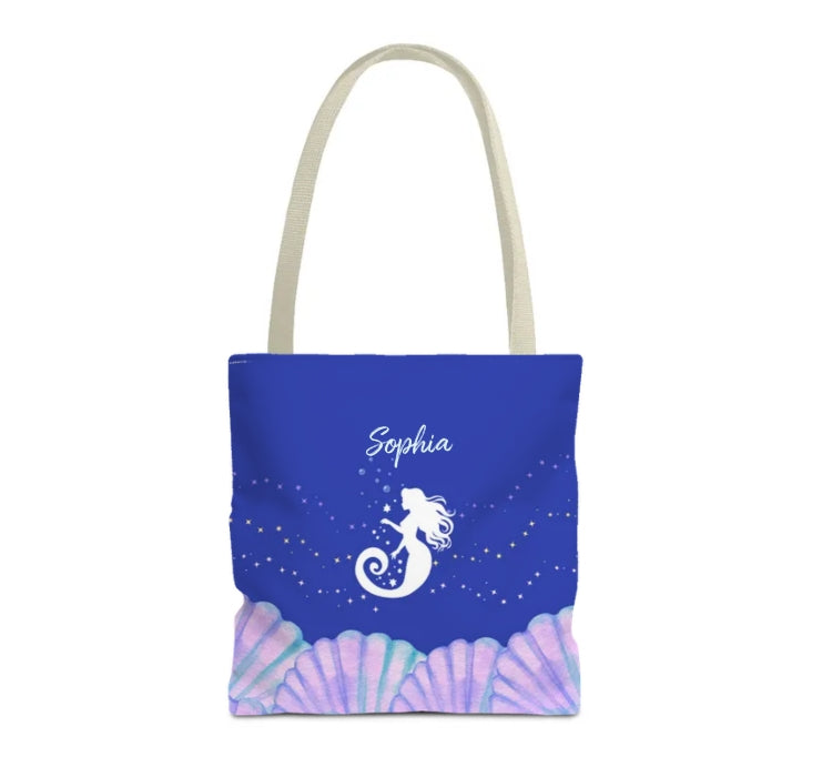 Mermaid Beach Tote (Double-sided Print)