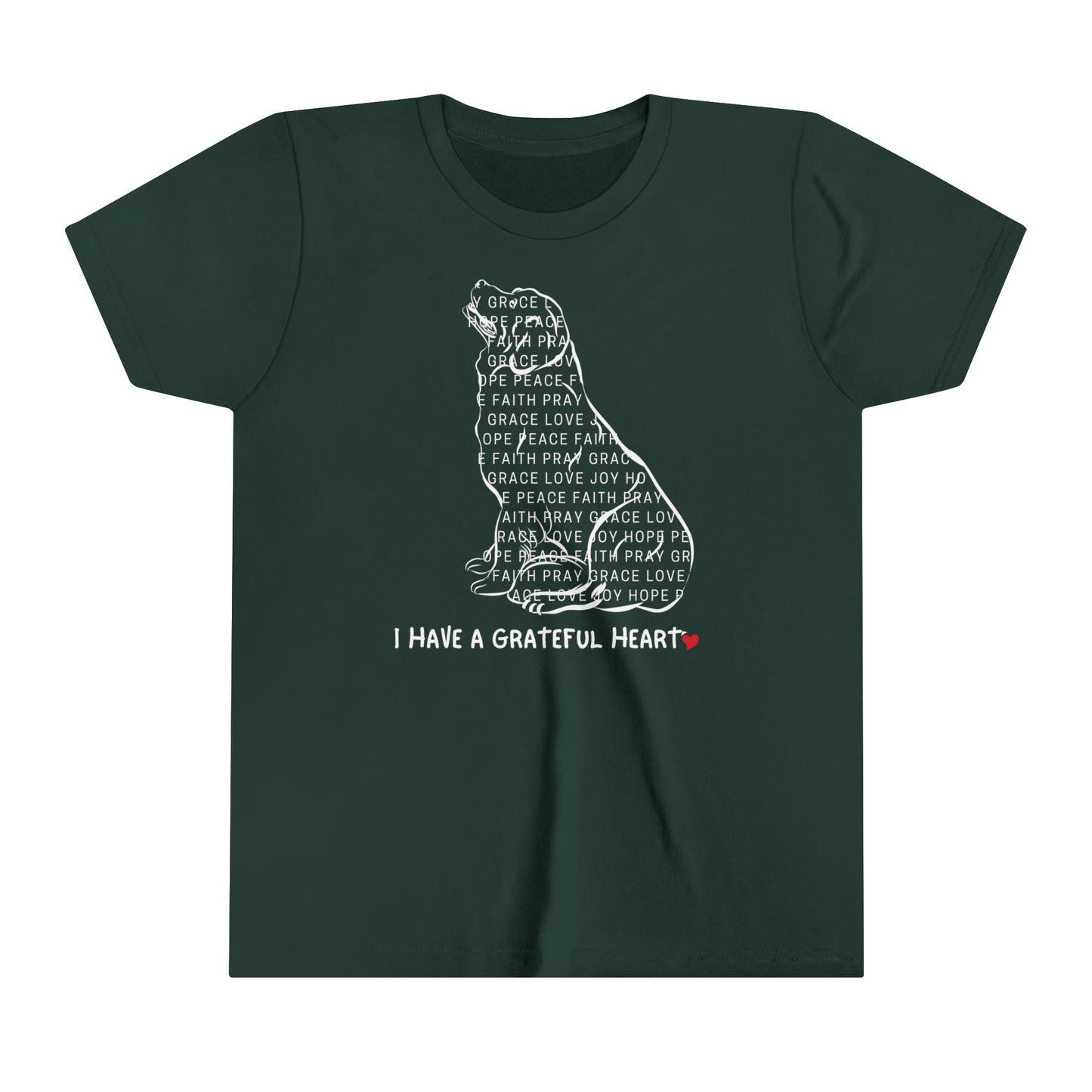 I have a Grateful Heart Kids T-Shirt (DaddyMammy T-Shirt version is included in the selection)
