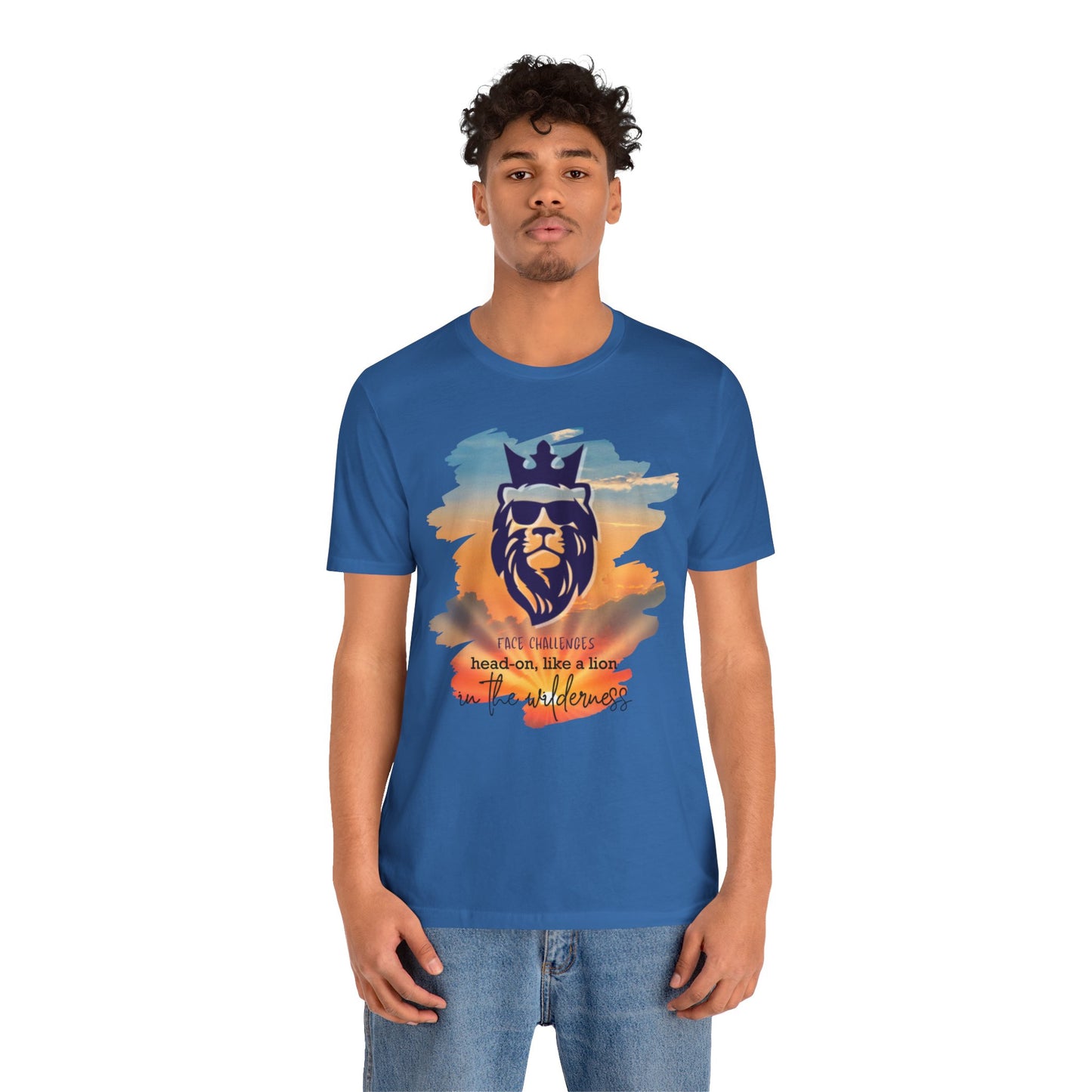 Face Challenges Lion King T-Shirt (DaddyMammy&Me Matching Tee)