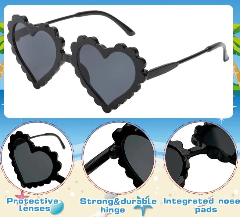 Kids Heart Delight Polarized Sunglasses Collection (3 Styles)