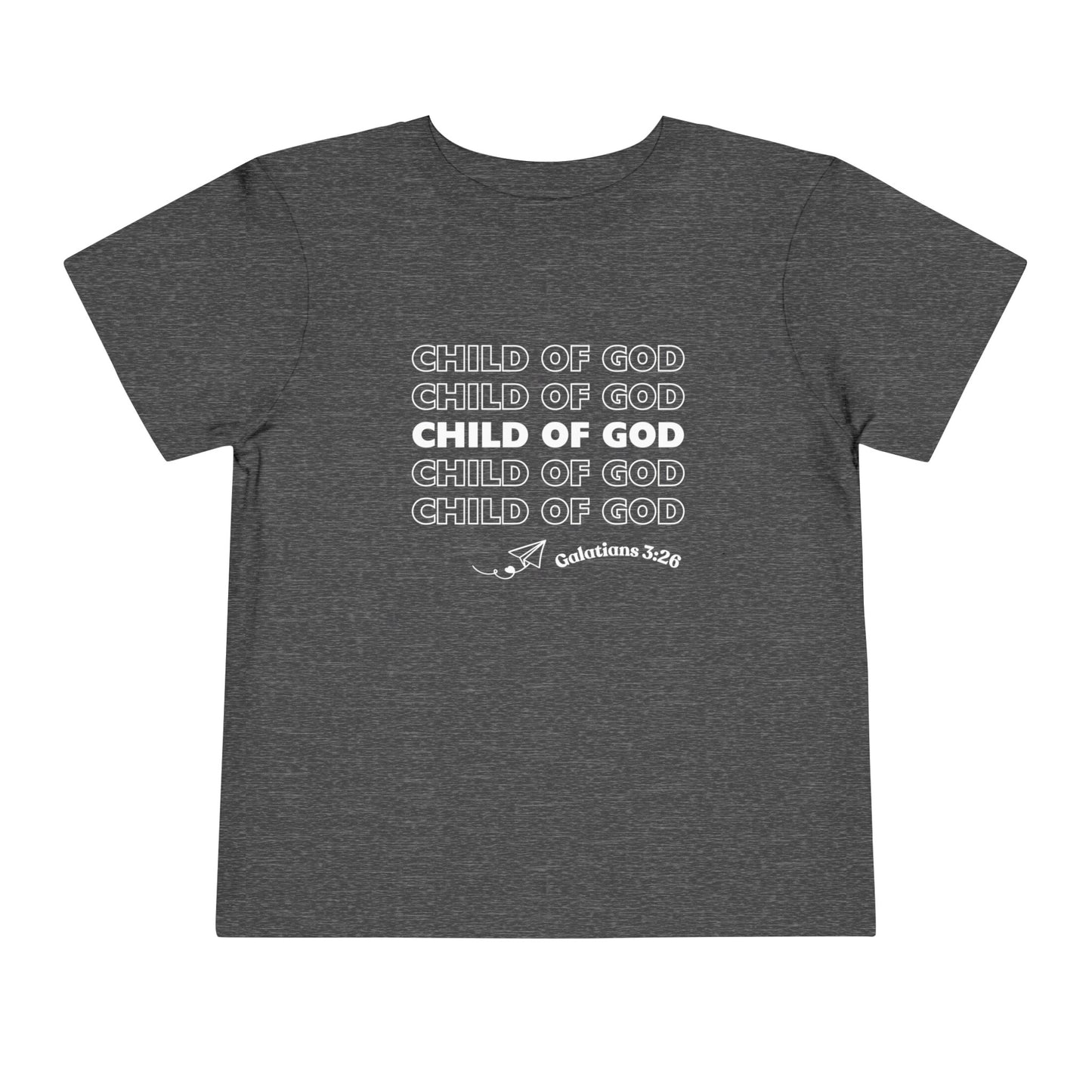 Child of God Toddler's T-Shirt (Little Christian Tee)