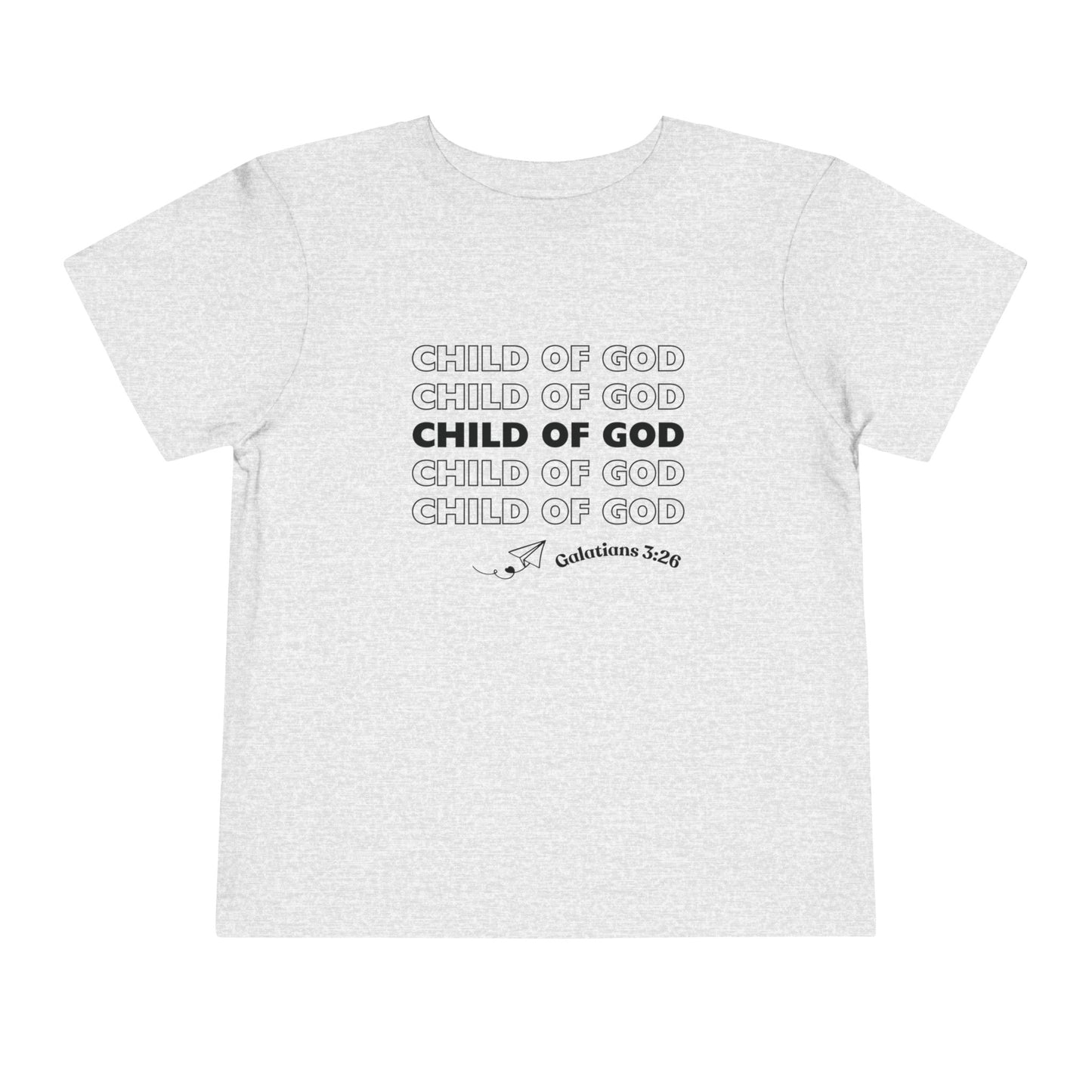 Child of God Toddler's T-Shirt (Little Christian Tee)