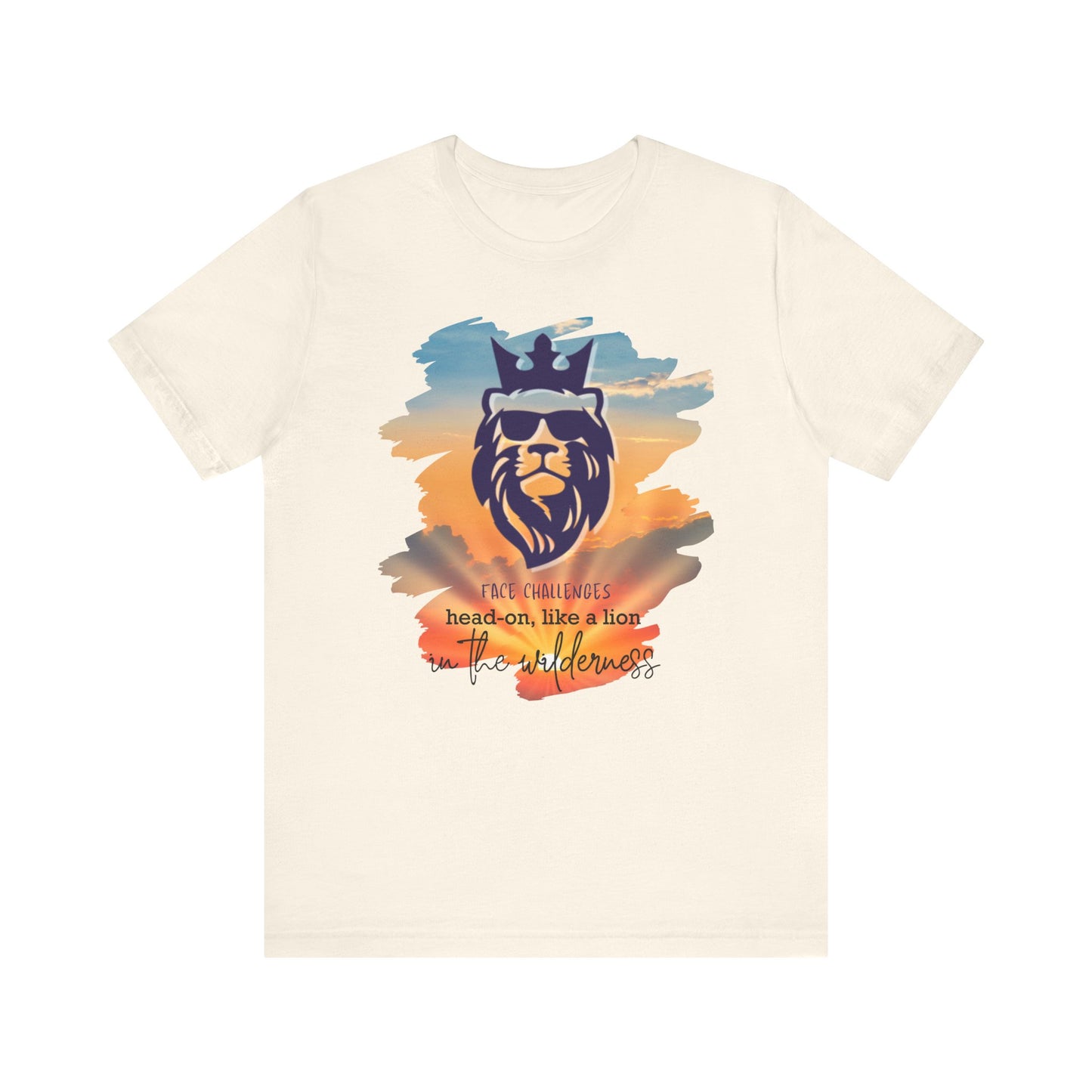 Face Challenges Lion King T-Shirt  (DaddyMammy&Me Matching Tee)