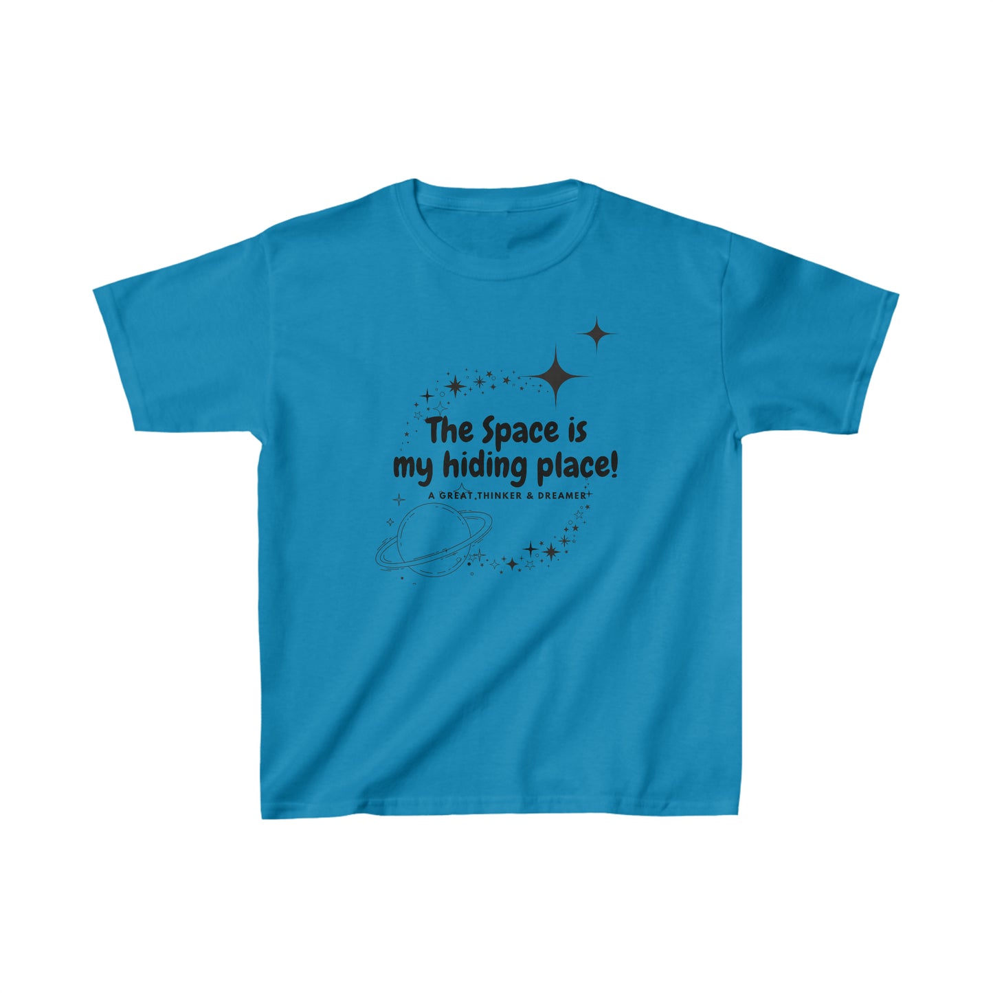 The Space is My Hiding Place Kids T-Shirt (Space-Lover Tee)