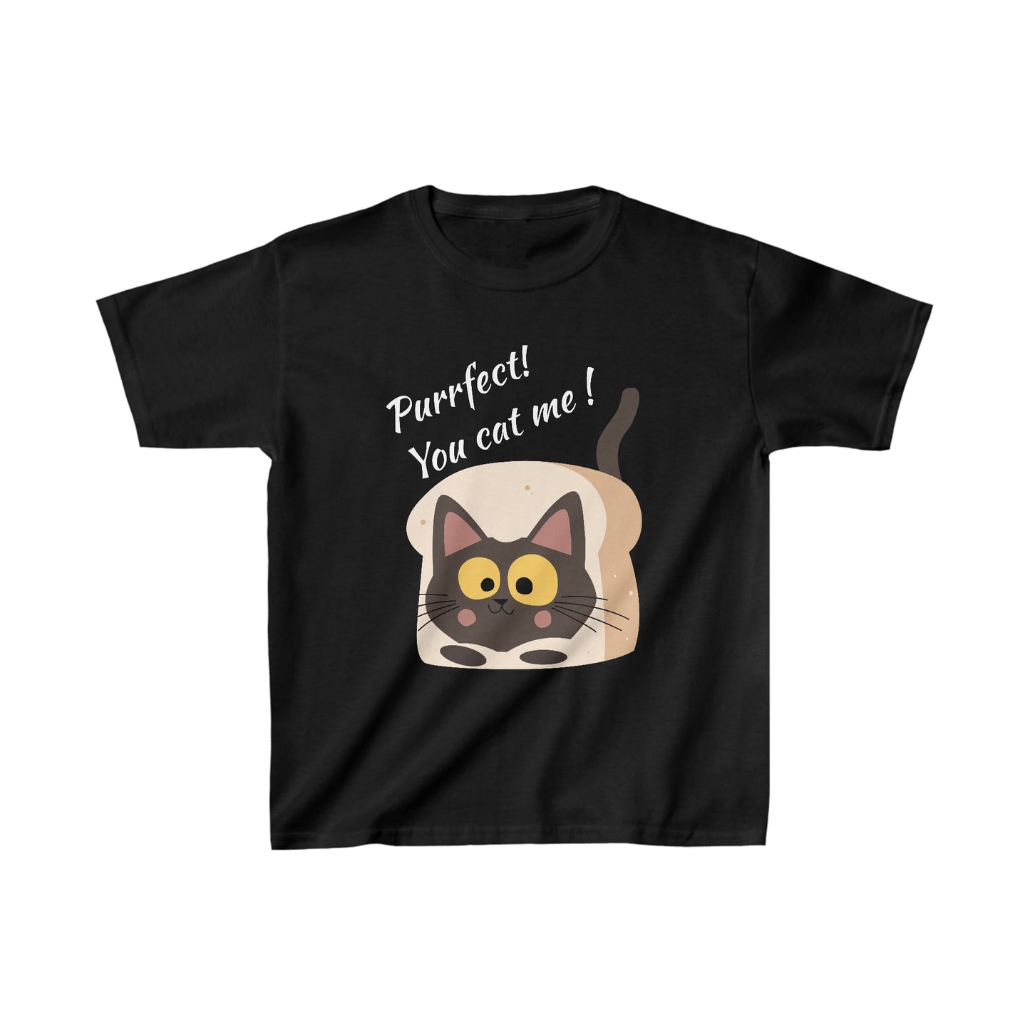 Purrfect You Cat Me Kids T-Shirt (Cat-Lover Tee)