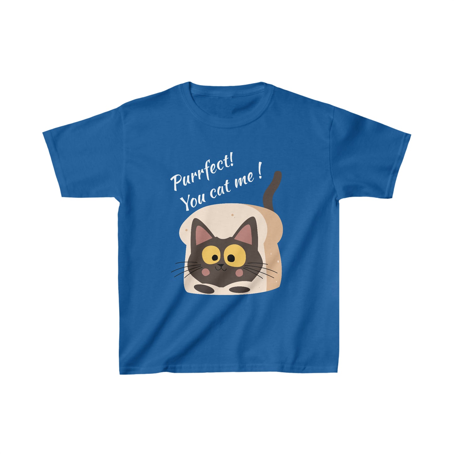 Purrfect You Cat Me Kids T-Shirt (Cat-Lover Tee)