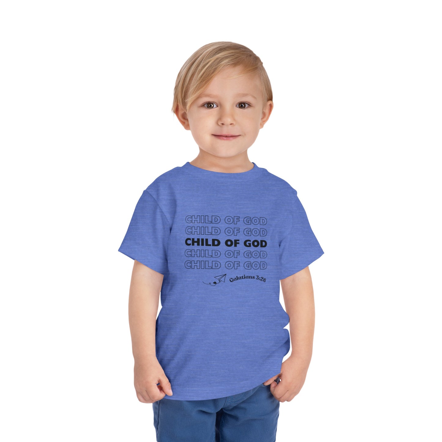 Child of God Toddler's T-Shirt (Little Christian Tee)