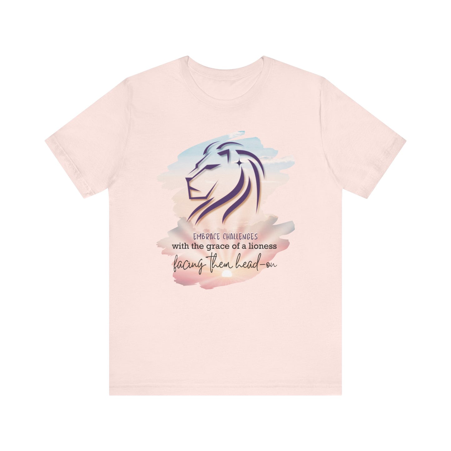 Embrace Challenges Lion Queen T-Shirt (DaddyMammy&Me Matching Tee)