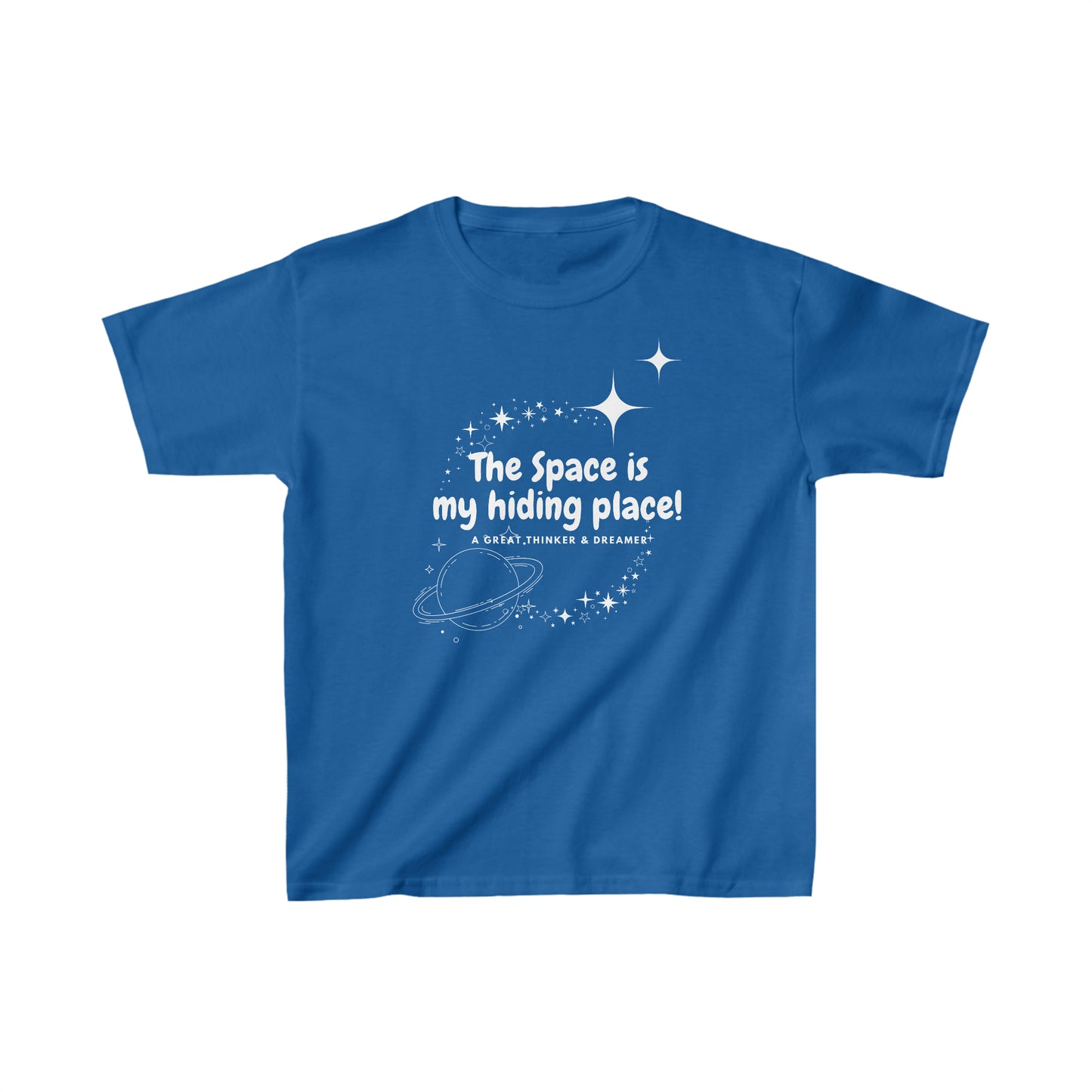 The Space is My Hiding Place Kids T-Shirt (Space-Lover Tee)