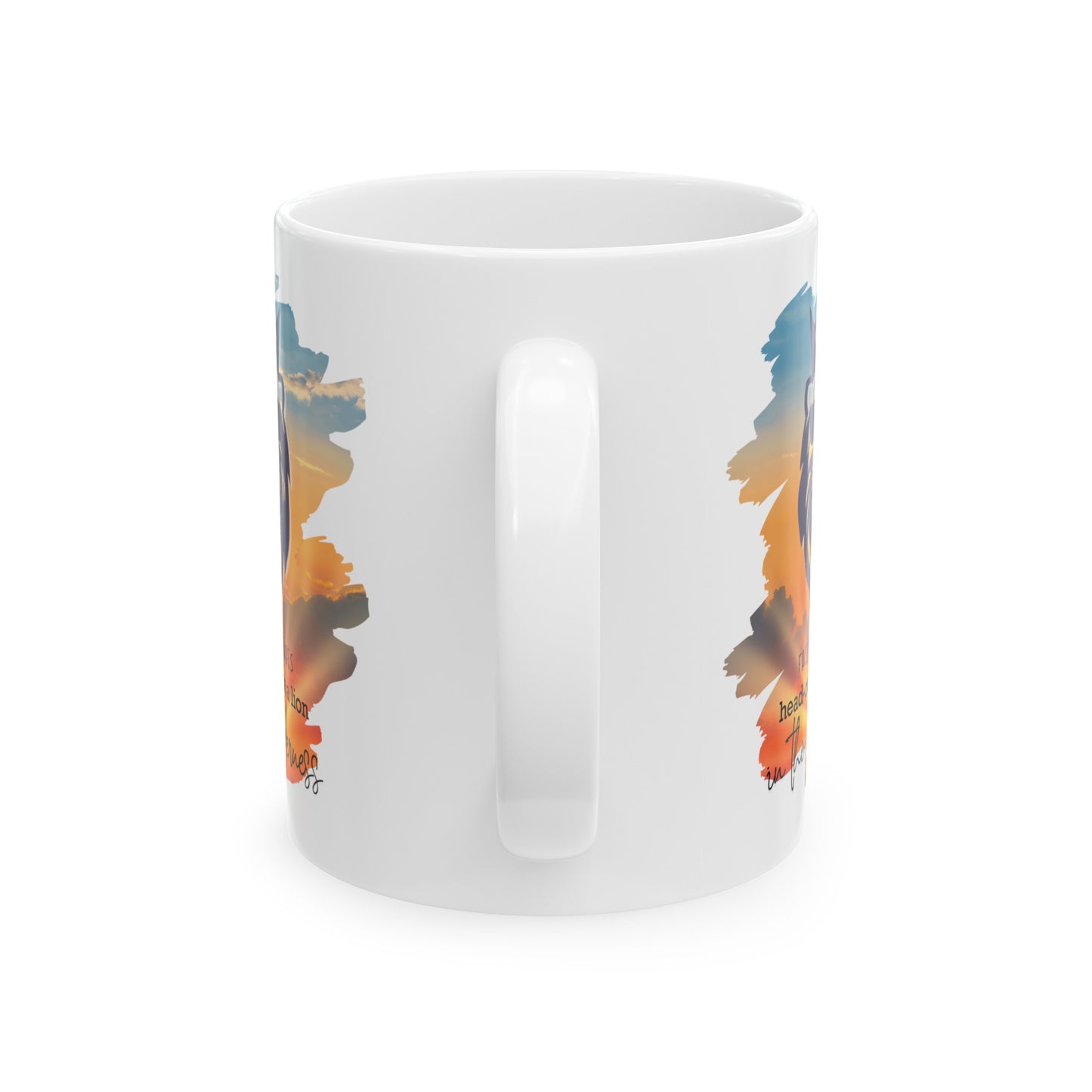 Face Challenges Lion King Chocolate Tea Coffee Mug (11oz, 15oz)