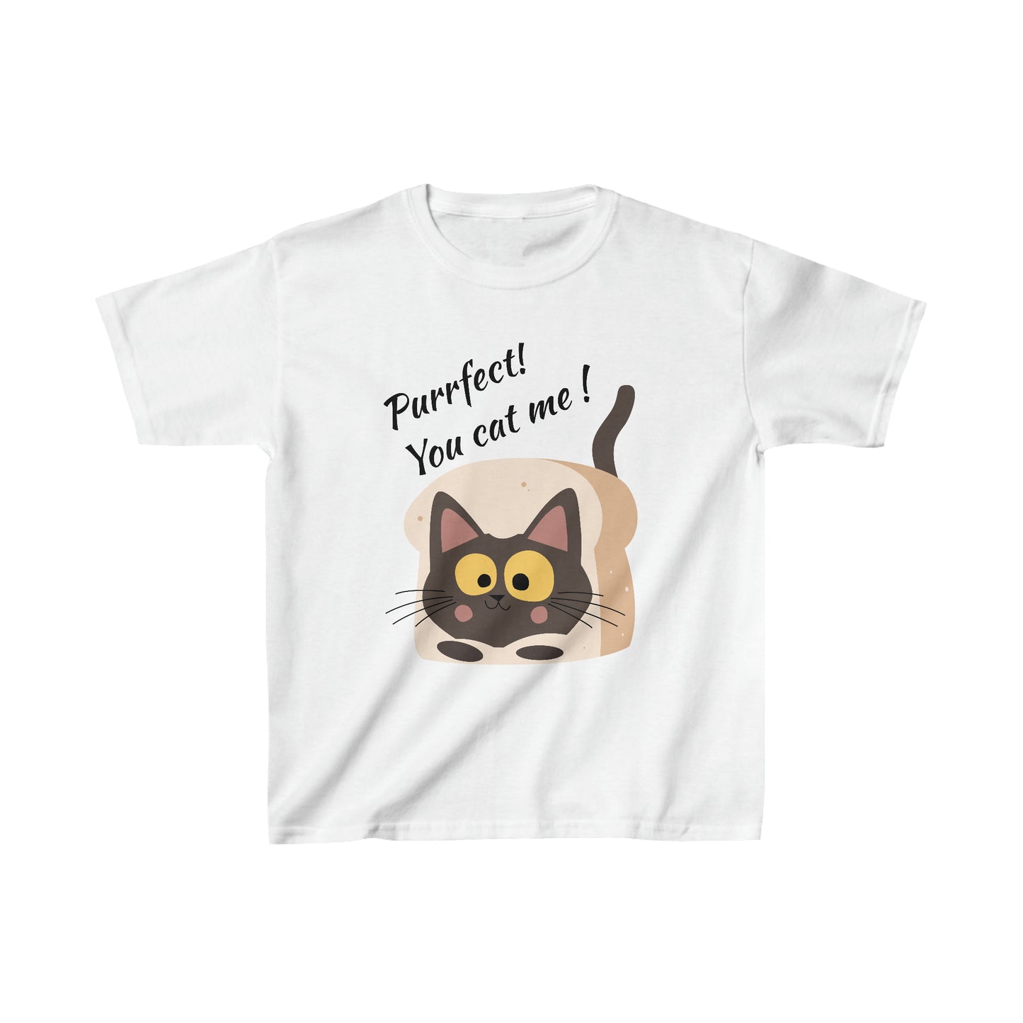 Purrfect You Cat Me Kids T-Shirt (Cat-Lover Tee)