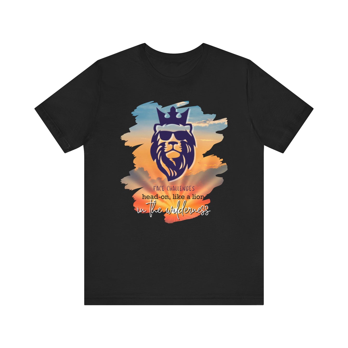 Face Challenges Lion King T-Shirt  (DaddyMammy&Me Matching Tee)