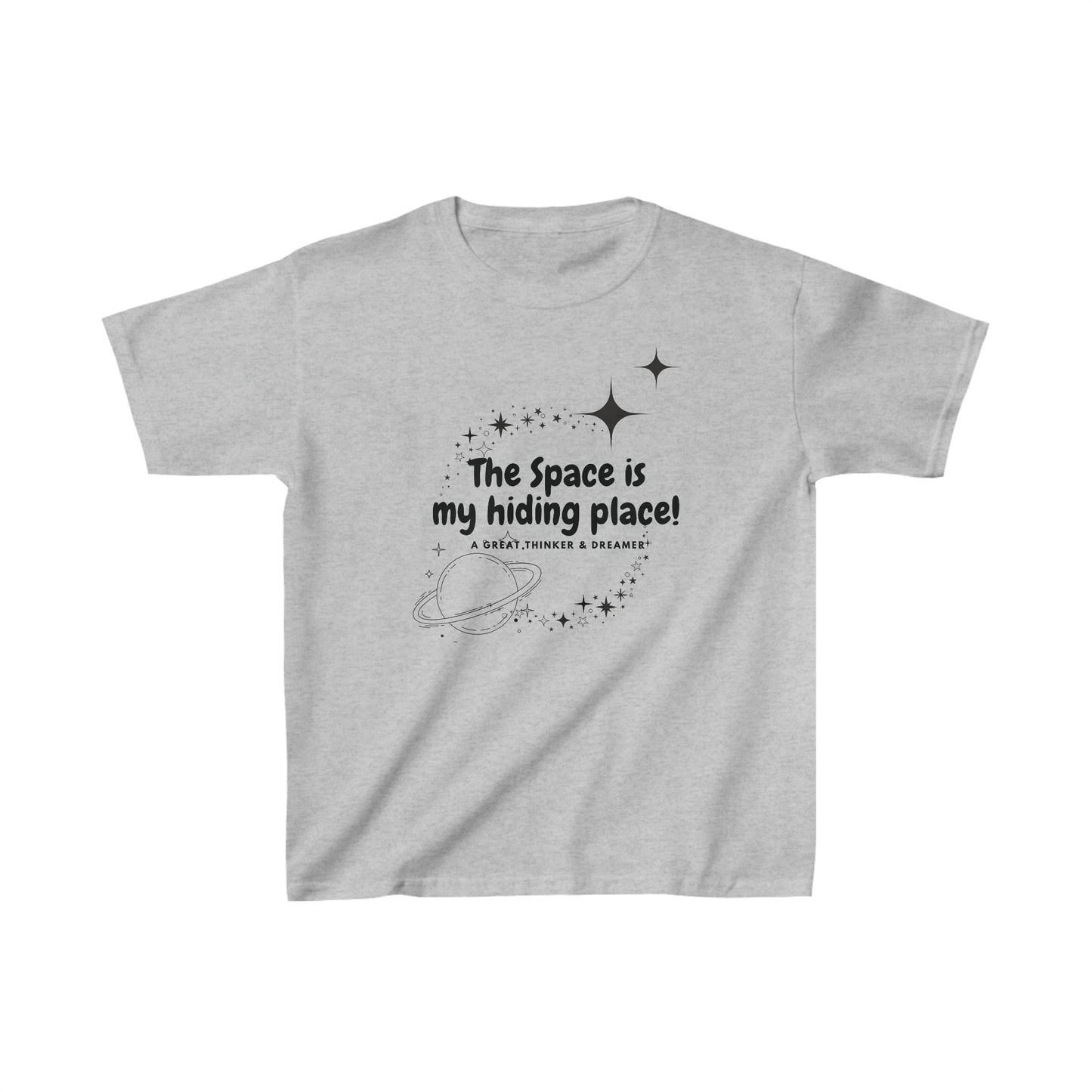 The Space is My Hiding Place Kids T-Shirt (Space-Lover Tee)