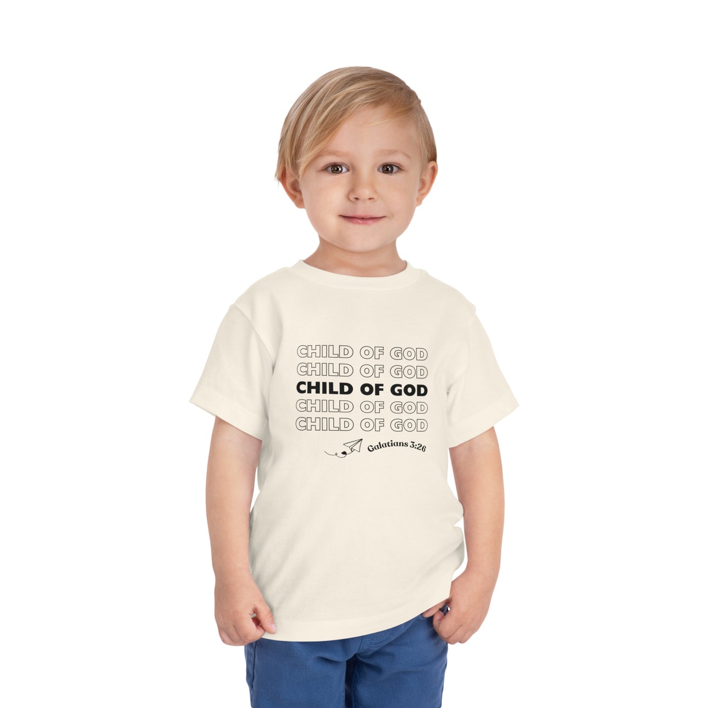 Child of God Toddler's T-Shirt (Little Christian Tee)