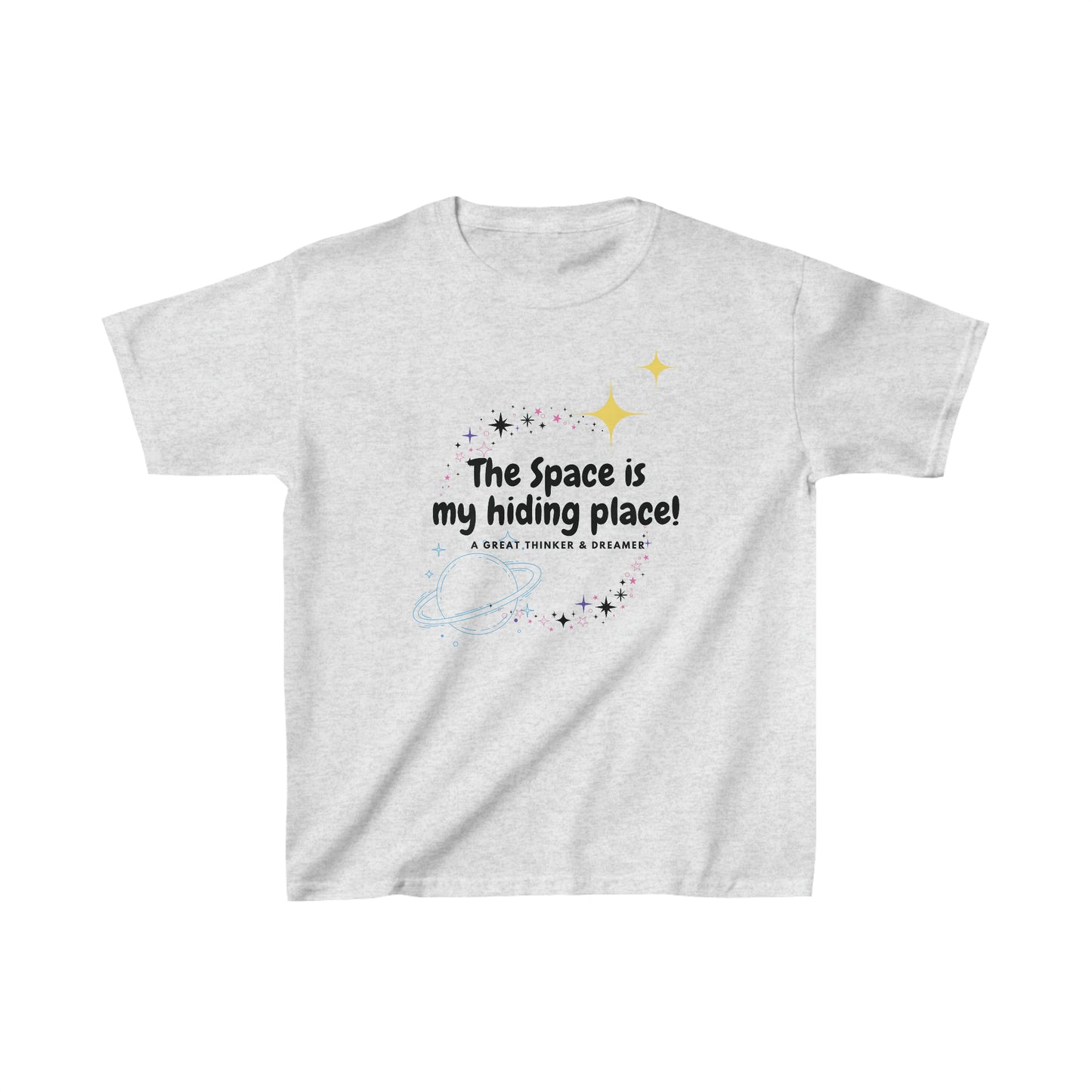 The Space is My Hiding Place Kids T-Shirt (Space-Lover Tee)