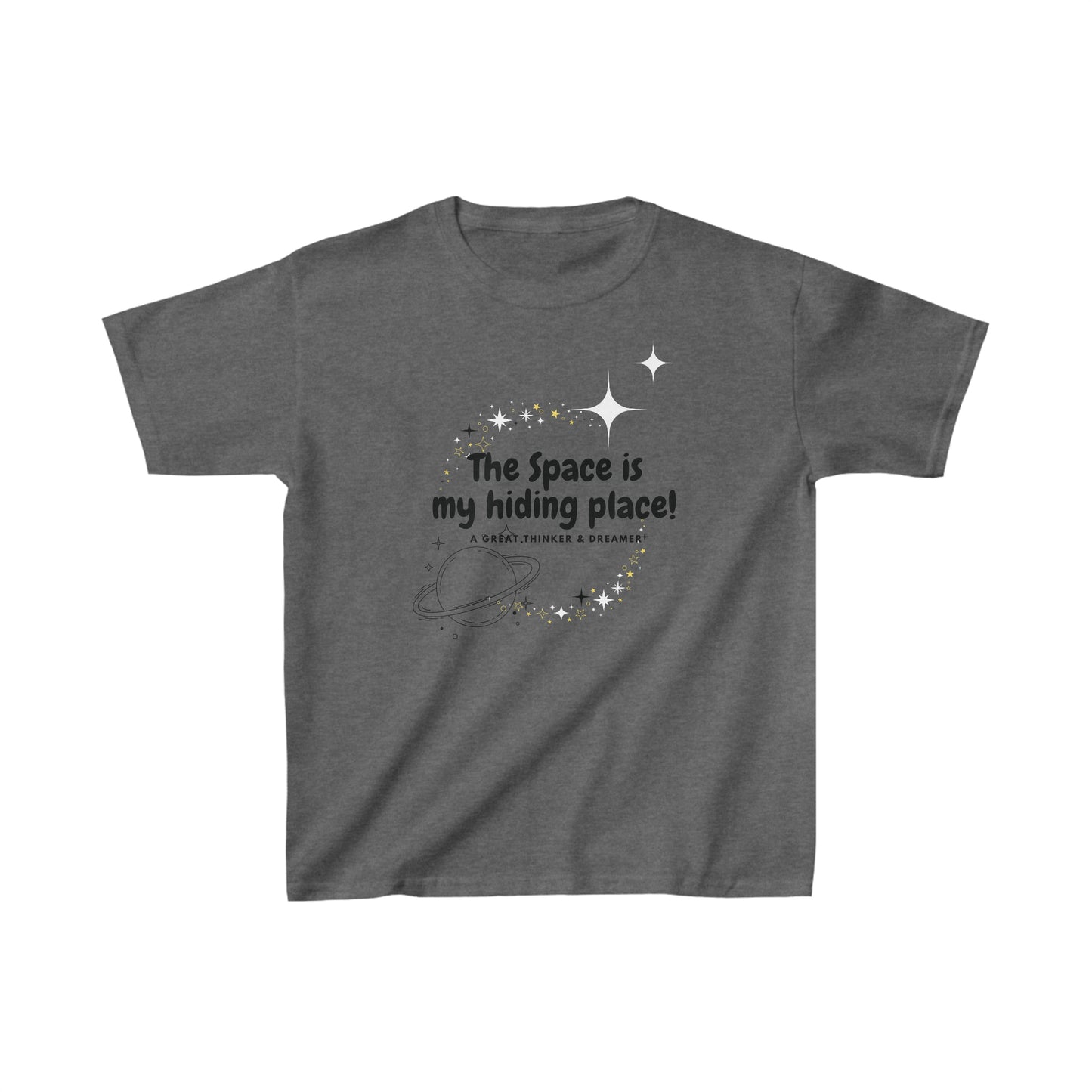 The Space is My Hiding Place Kids T-Shirt (Space-Lover Tee)