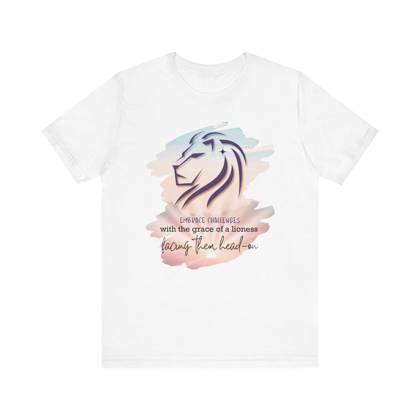 Embrace Challenges Lion Queen T-Shirt (DaddyMammy&Me Matching Tee)