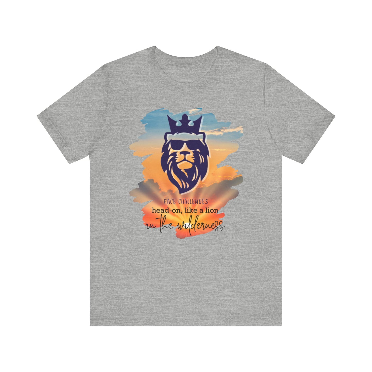 Face Challenges Lion King T-Shirt  (DaddyMammy&Me Matching Tee)