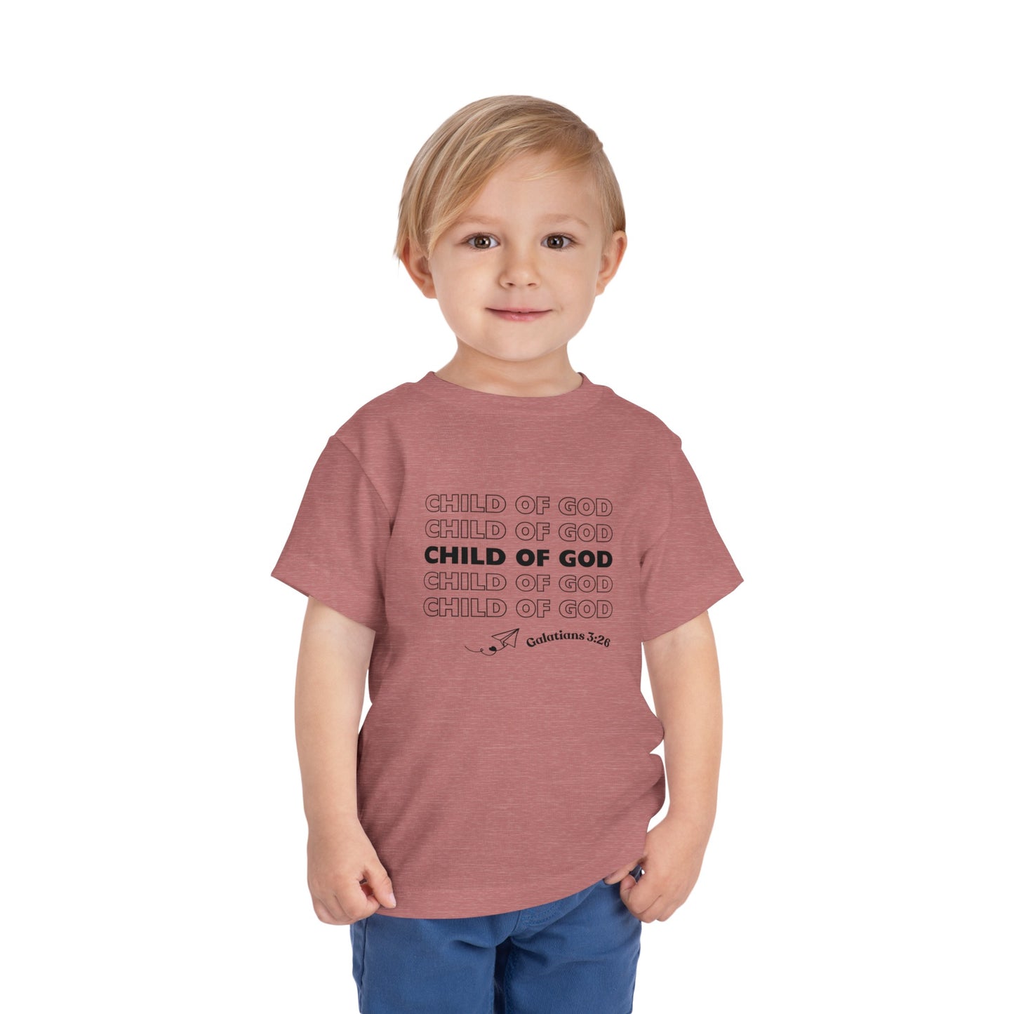 Child of God Toddler's T-Shirt (Little Christian Tee)