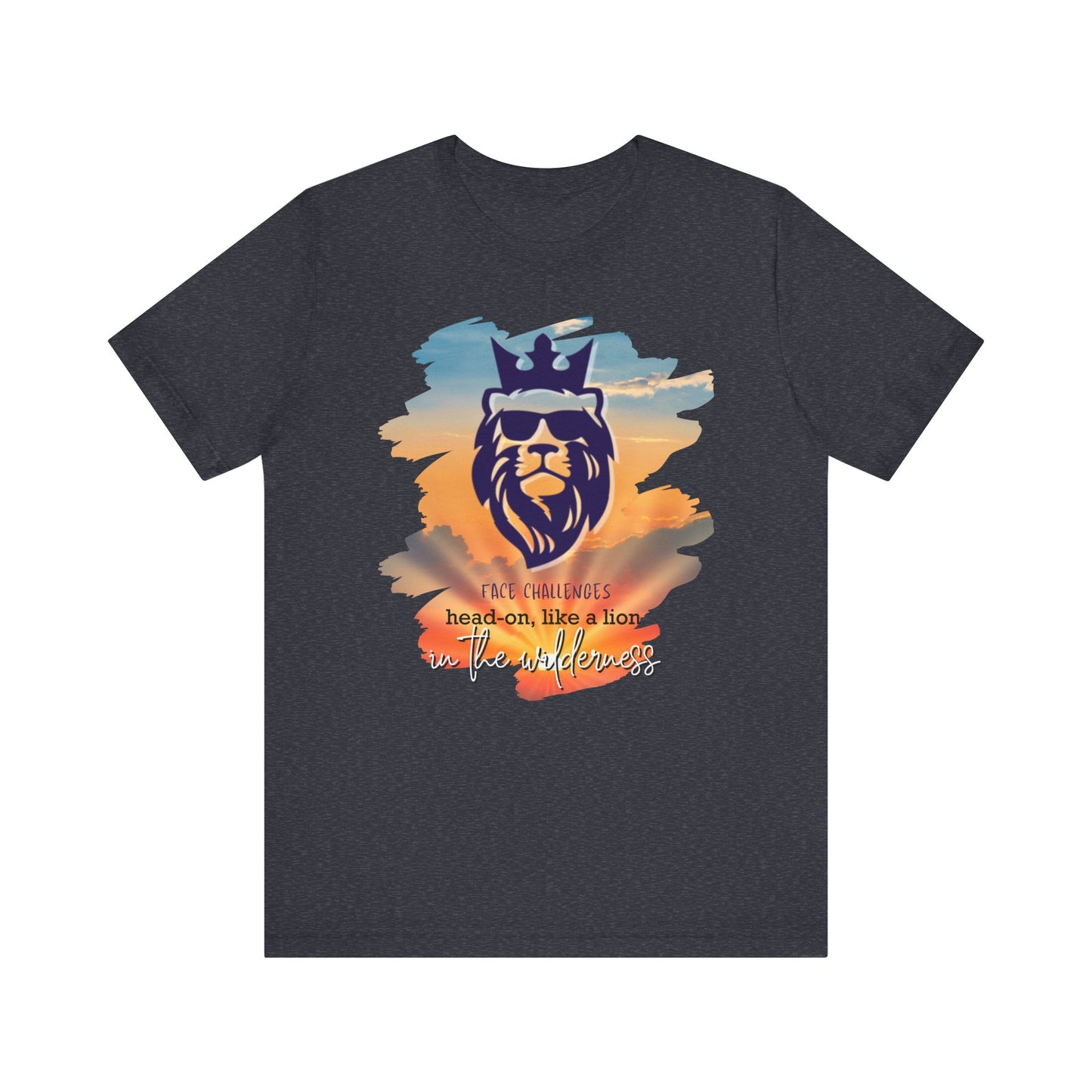 Face Challenges Lion King T-Shirt  (DaddyMammy&Me Matching Tee)