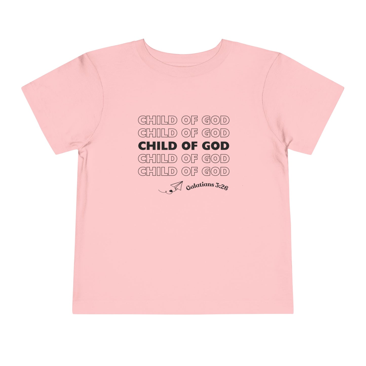 Child of God Toddler's T-Shirt (Little Christian Tee)