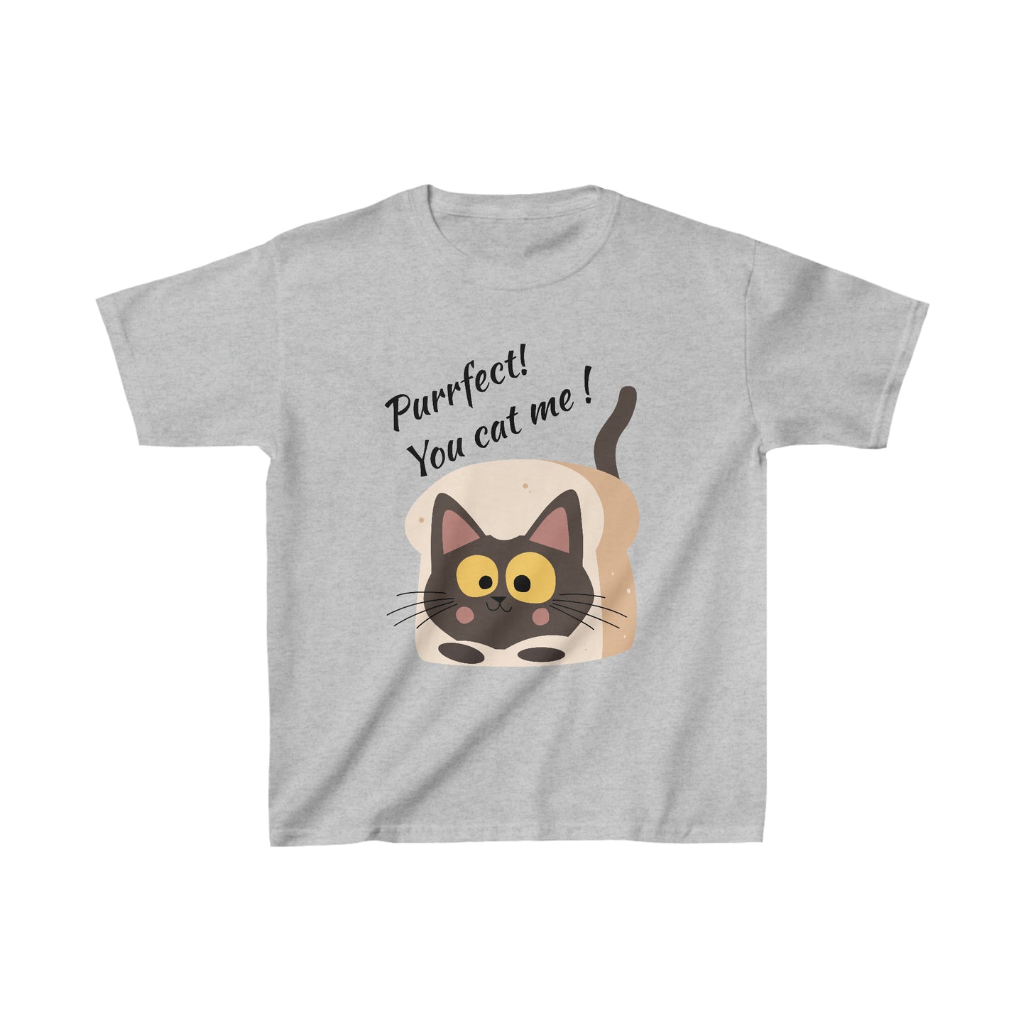 Purrfect You Cat Me Kids T-Shirt (Cat-Lover Tee)