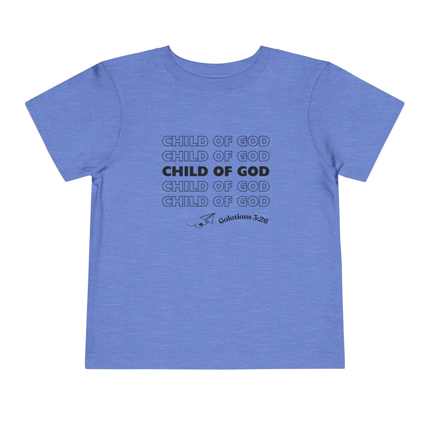 Child of God Toddler's T-Shirt (Little Christian Tee)