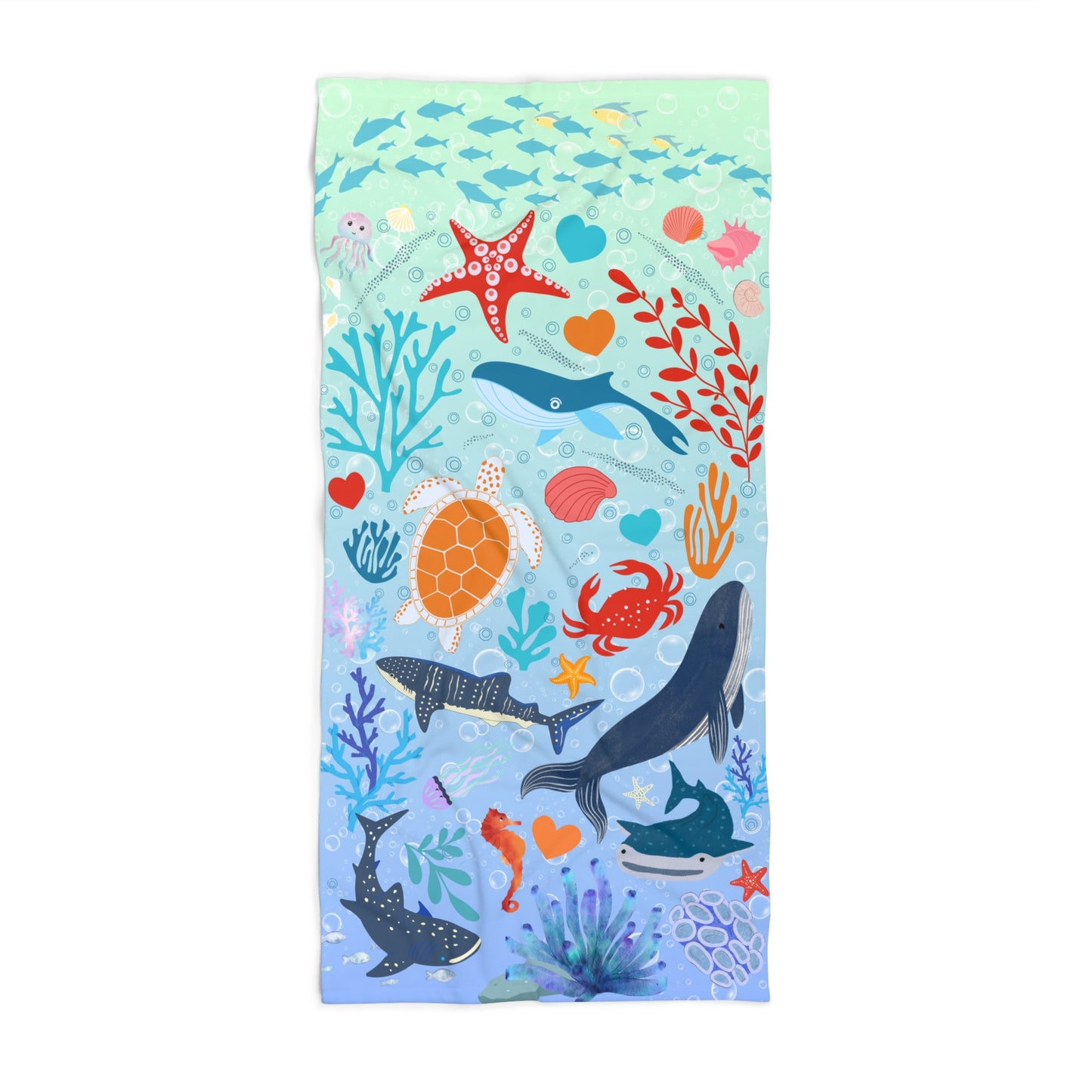 Ocean Friends Beach Towel