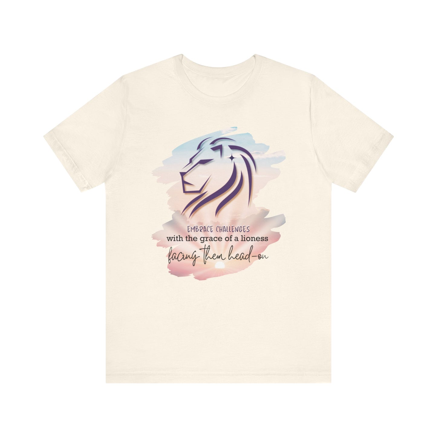 Embrace Challenges Lion Queen T-Shirt (DaddyMammy&Me Matching Tee)