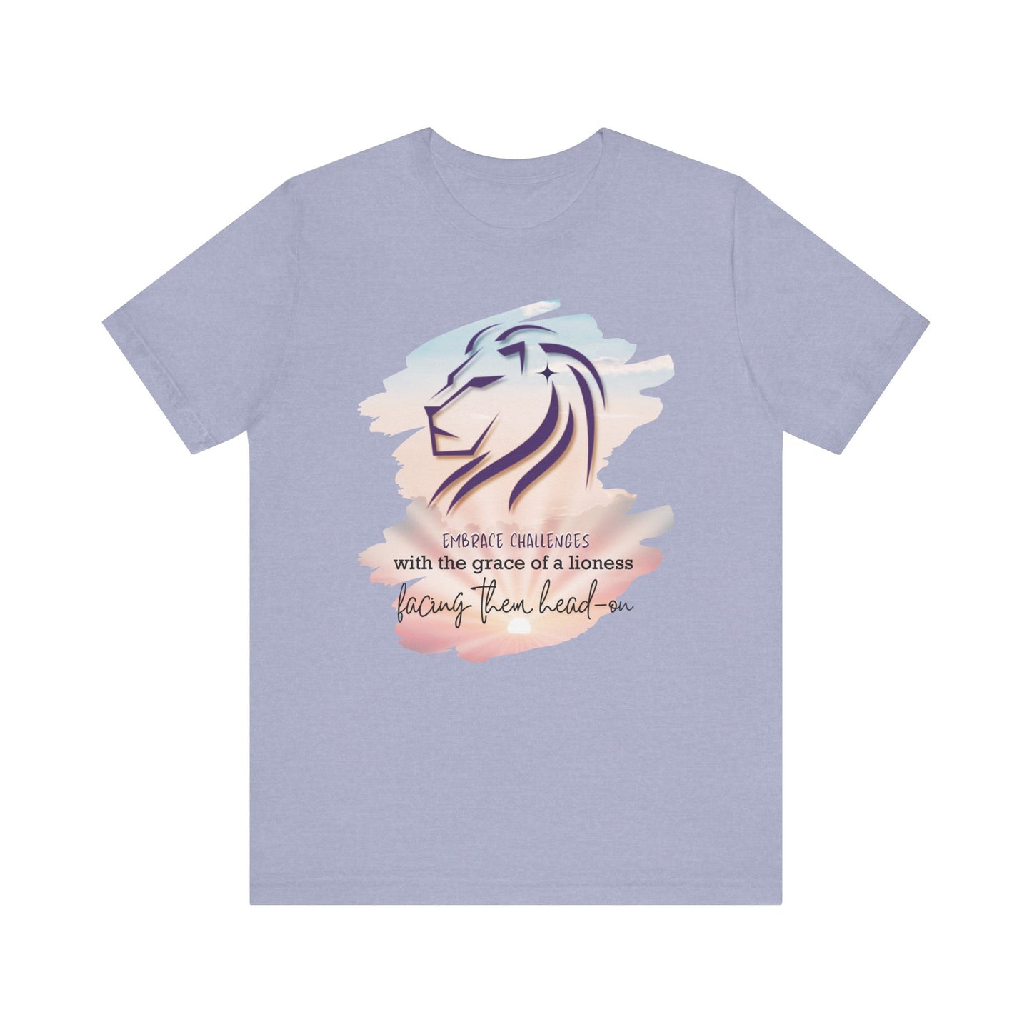 Embrace Challenges Lion Queen T-Shirt (DaddyMammy&Me Matching Tee)