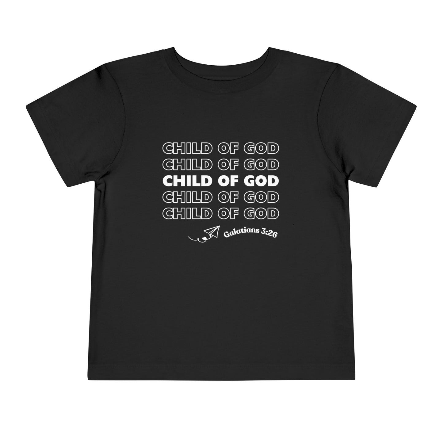 Child of God Toddler's T-Shirt (Little Christian Tee)