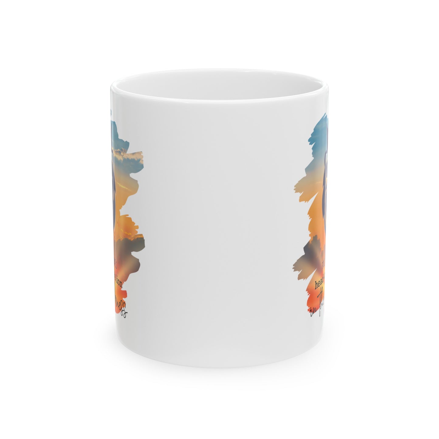 Face Challenges Lion King Chocolate Tea Coffee Mug (11oz, 15oz)