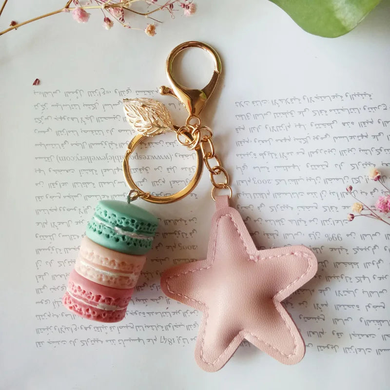 Fashionable Macaroon Eiffel Tower Keychain (39 styles available)