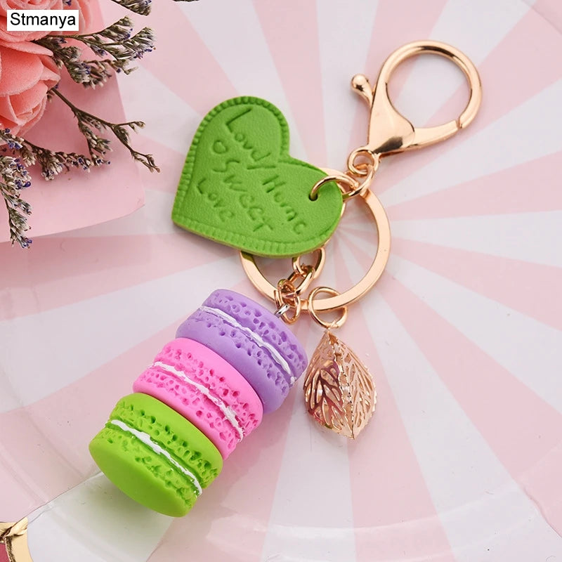 Fashionable Macaroon Eiffel Tower Keychain (39 styles available)