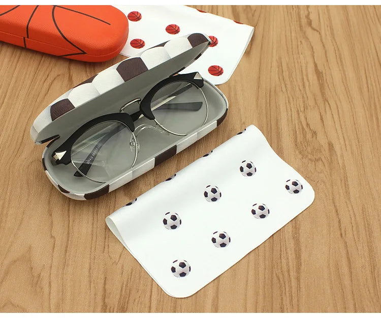 Sporty Fun Kids Eyewear Case (with Glasses Cloth)