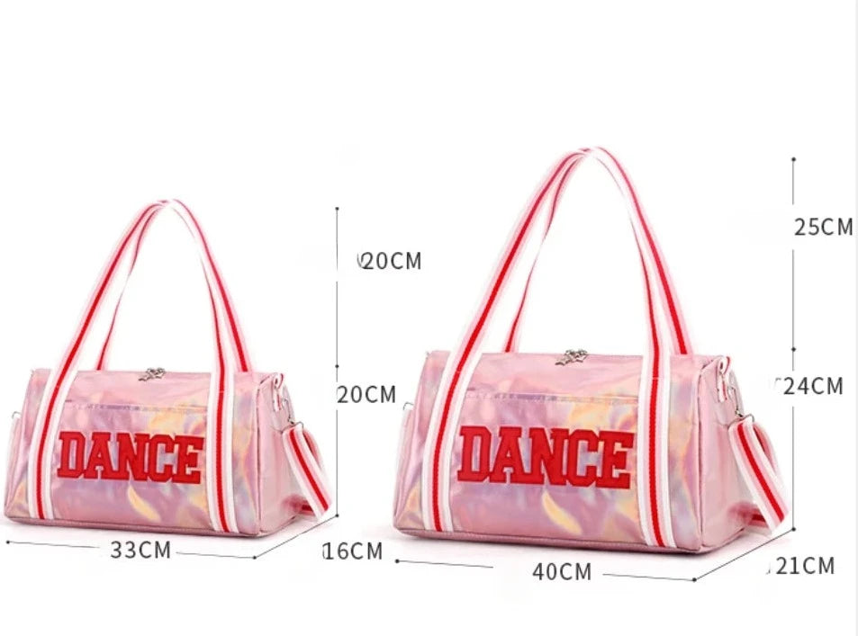 SparkleDance Laser Shine Duffle Bag