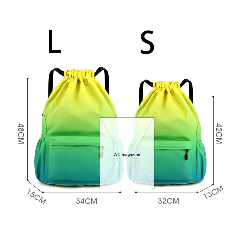 SplashGuard Drawstring Backpack