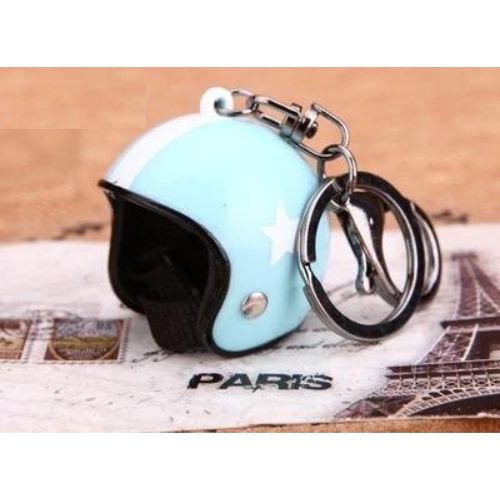 Cute Miniature Helmet Keychain (27 styles available)