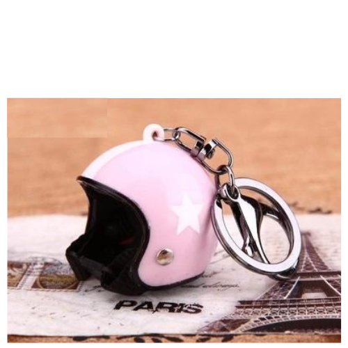 Cute Miniature Helmet Keychain (27 styles available)