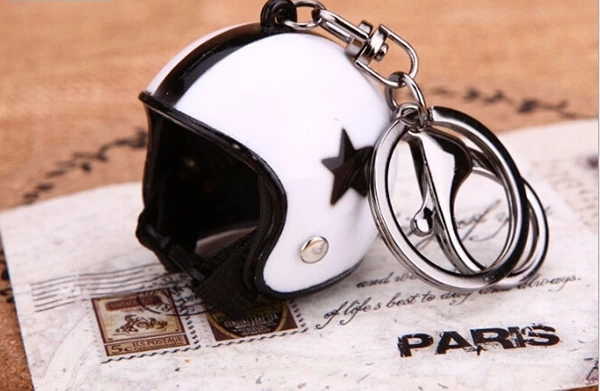 Cute Miniature Helmet Keychain (27 styles available)