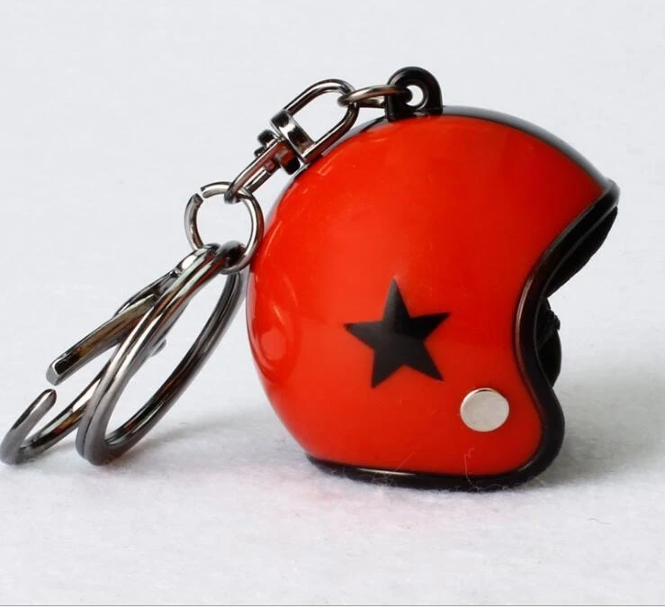 Cute Miniature Helmet Keychain (27 styles available)